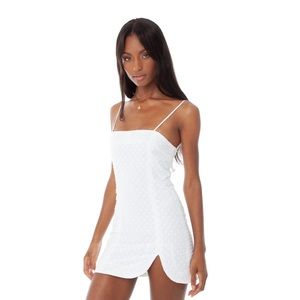 Are you am I chiaki eyelet dress